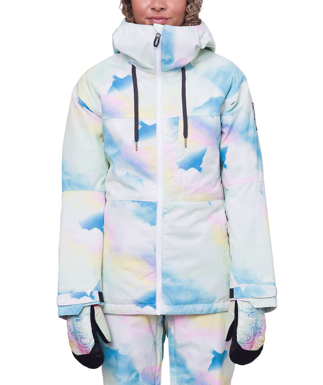 Women&#39;s Athena Jacket 23/24, Color: Hello Kitty Cloud, Size: XS