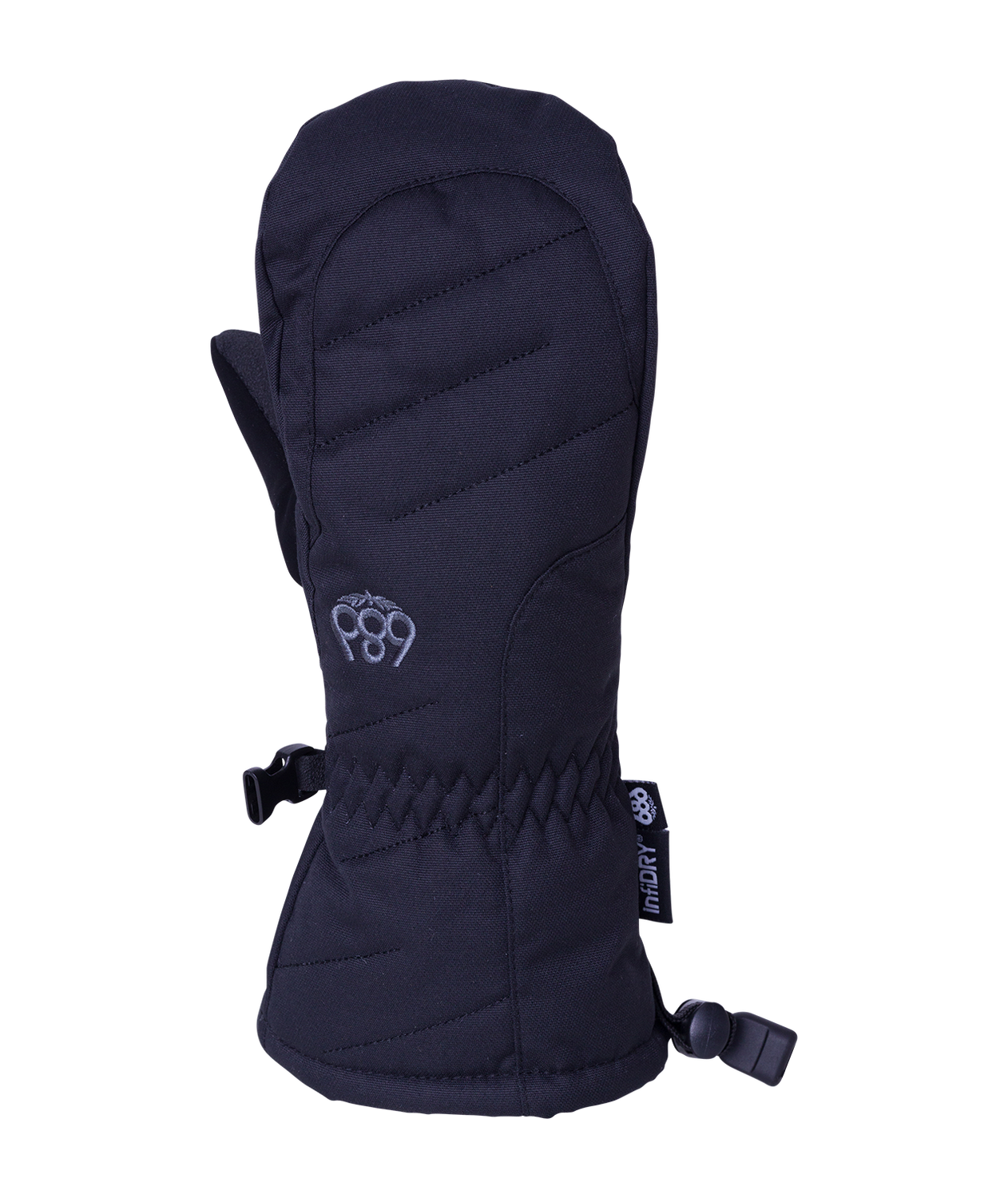 Youth Heat Mitt 23/24, Color: Black, Size: L