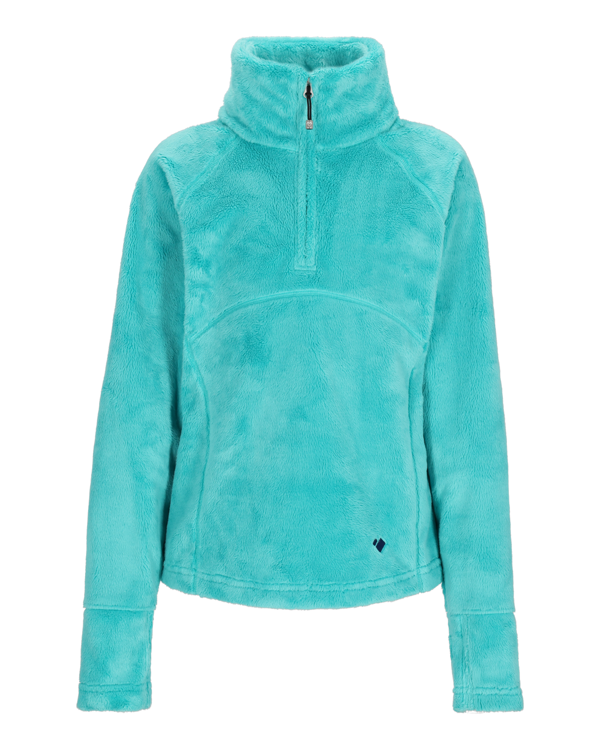 Girls Furry Fleece Top 23/24, Color: Off Tripic, Size: L