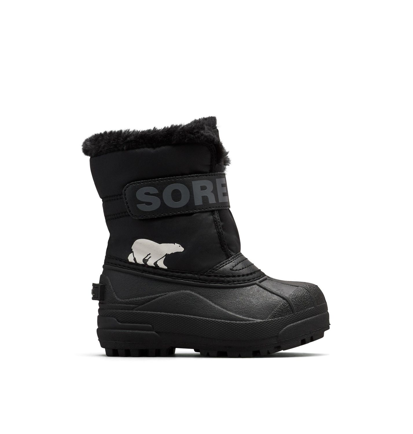 Childrens Snow Commander™ 23/24, Color: Black, Charcoal, Size: 8
