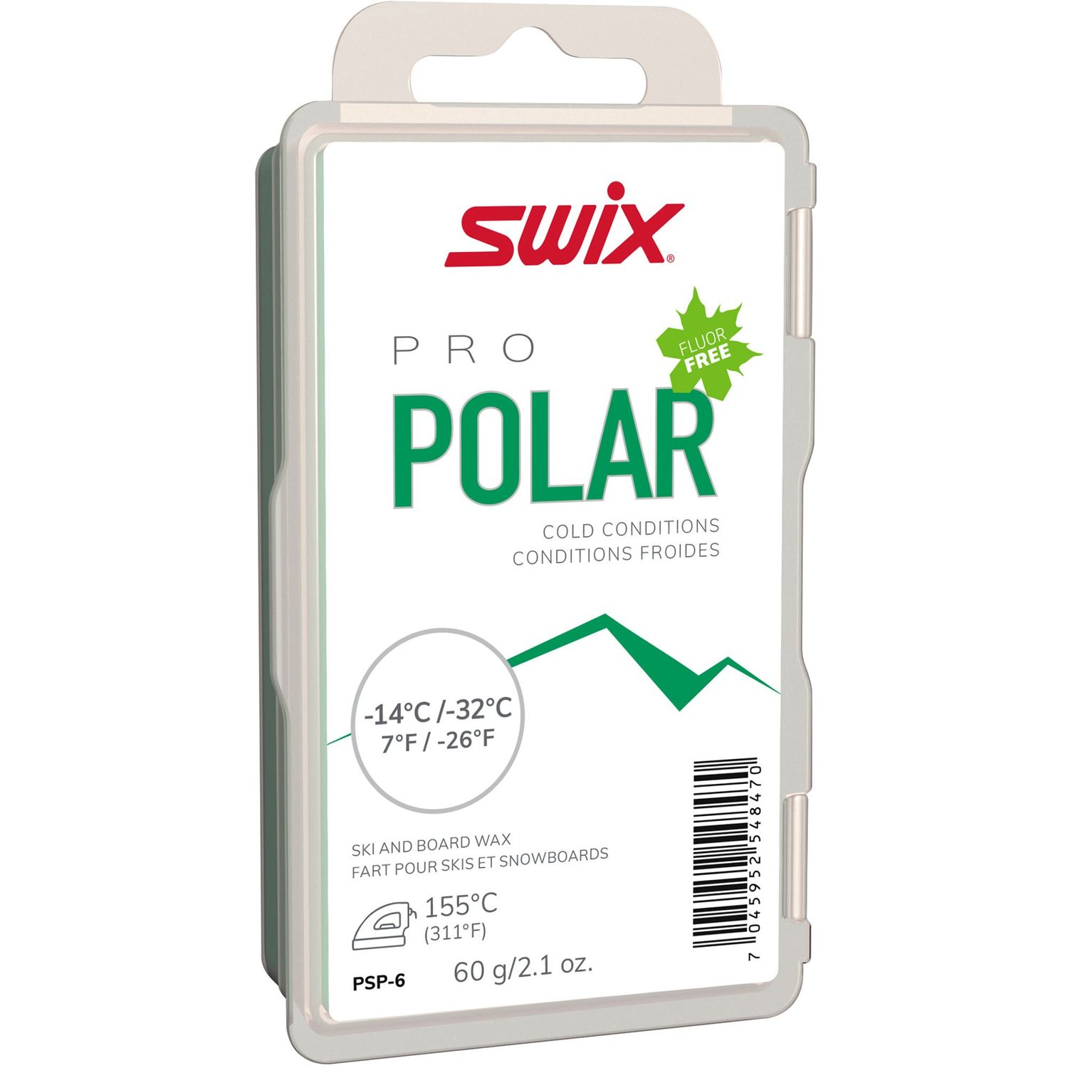 PS Polar 60g 7°F / -26°F