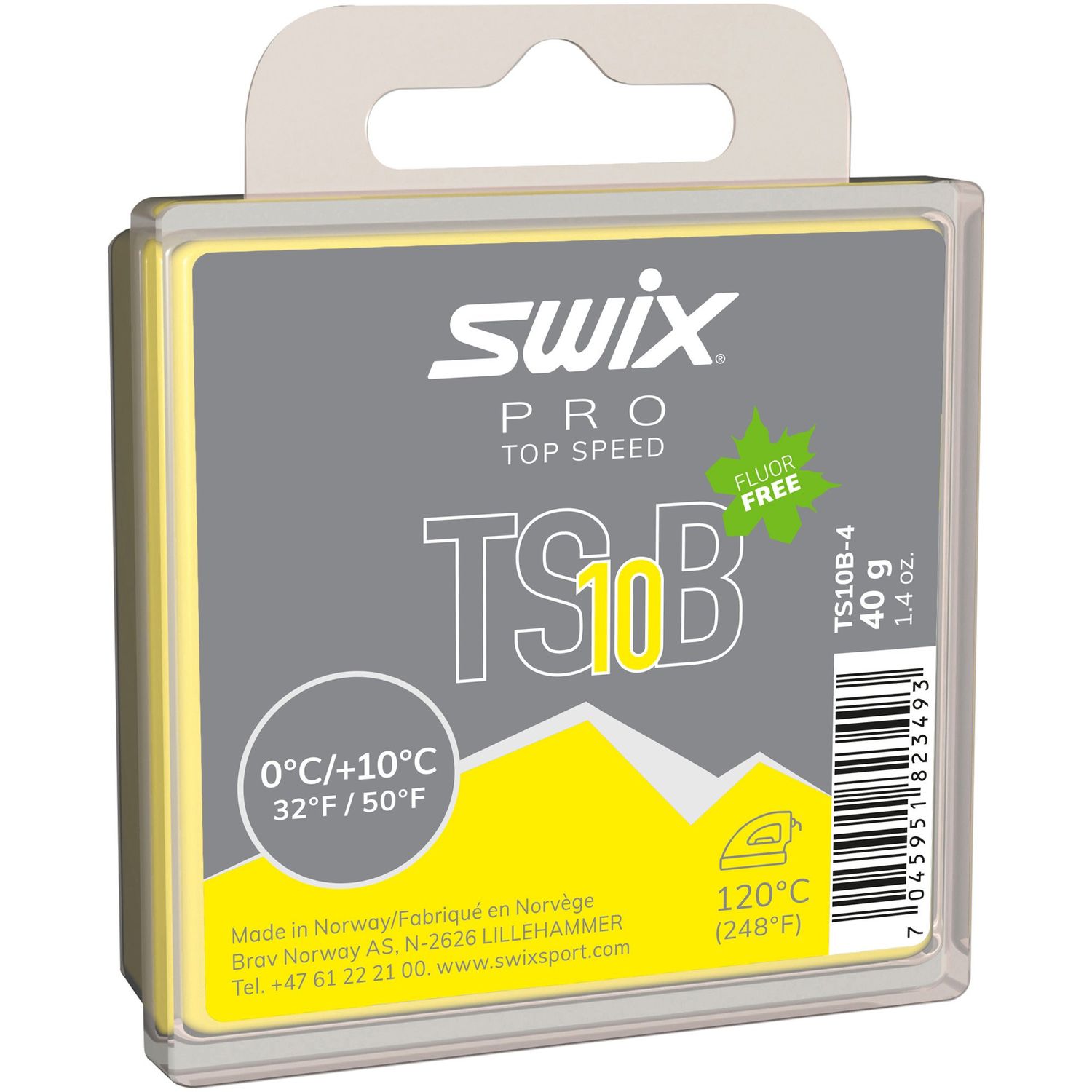 TS10 Black 40g 32°F / 50°F