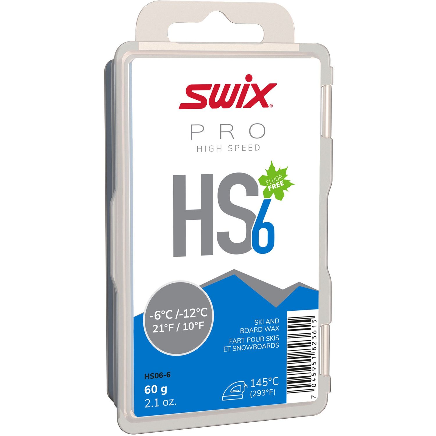 HS6 Blue 60g 21°F / 10°F