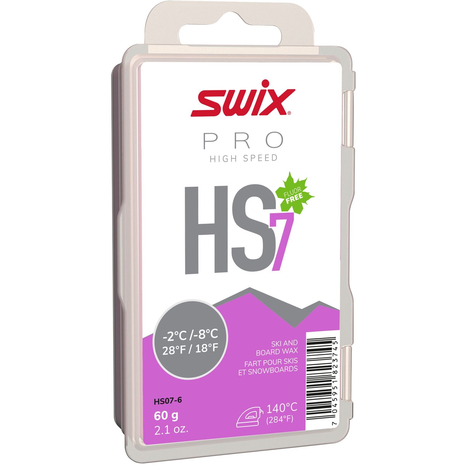 HS7 Violet 60g 28°F / 18°F