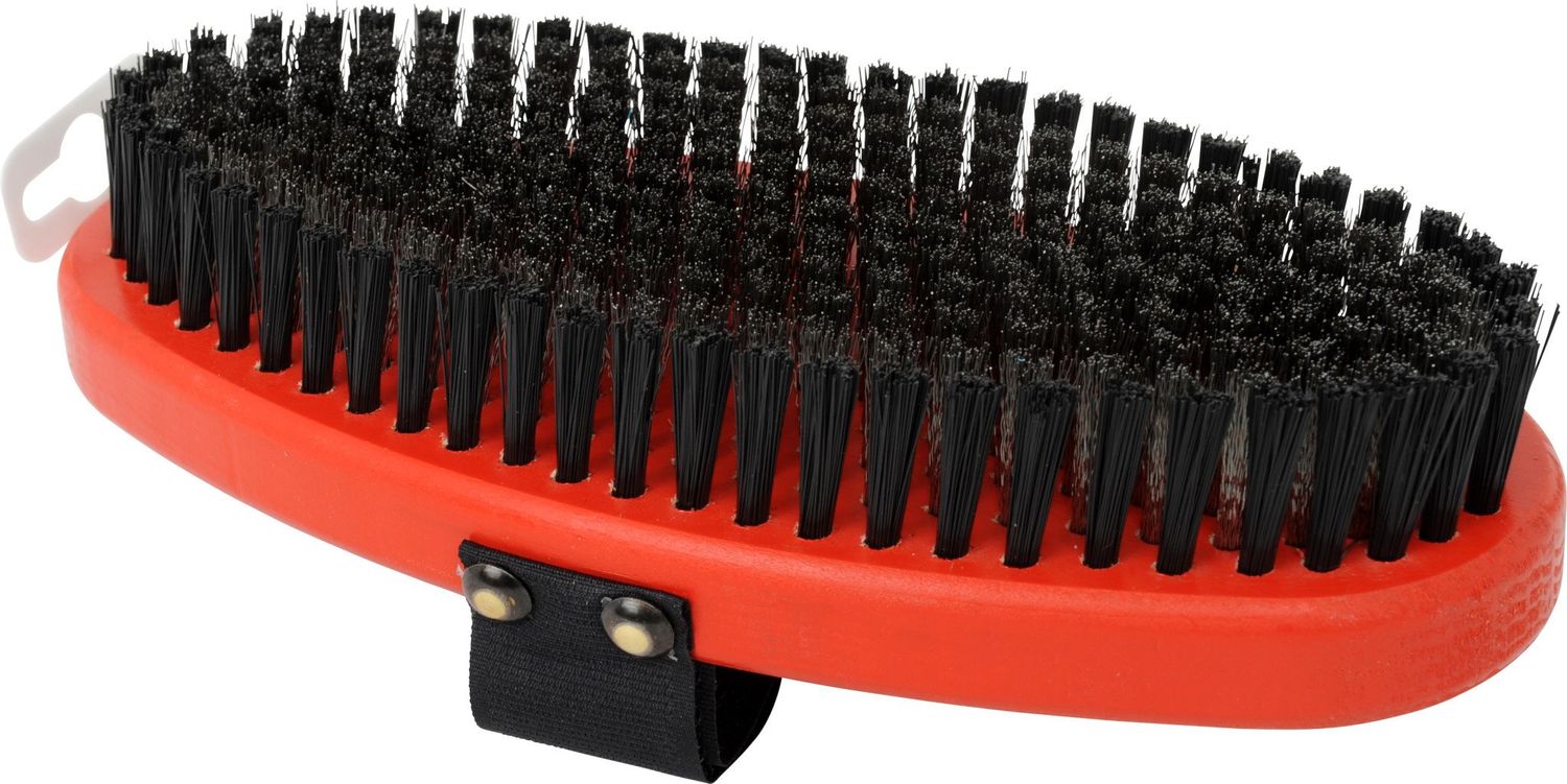 T179O Brush Steel Oval