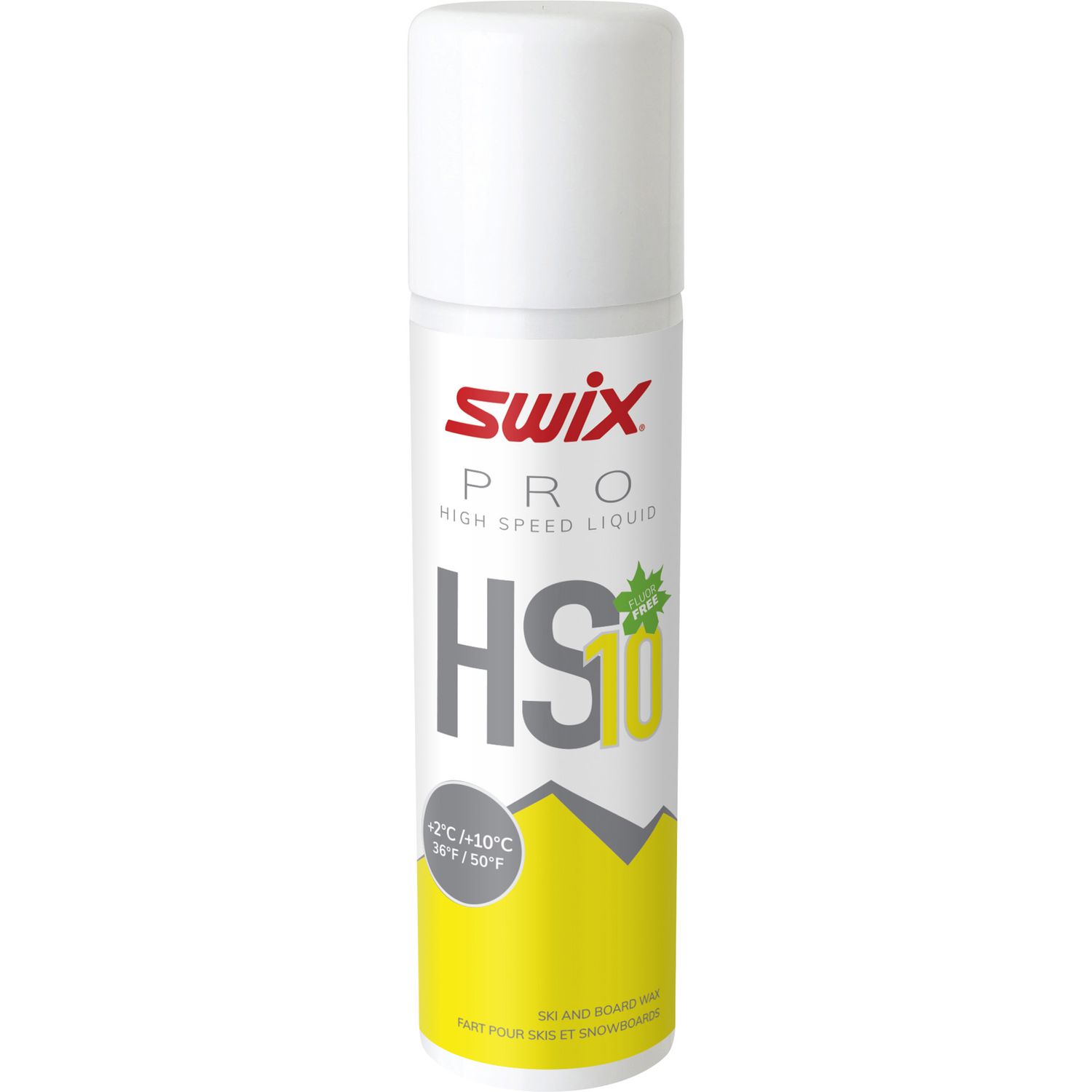 HS10 Yellow Liquid 125ml 36°F / 50°F