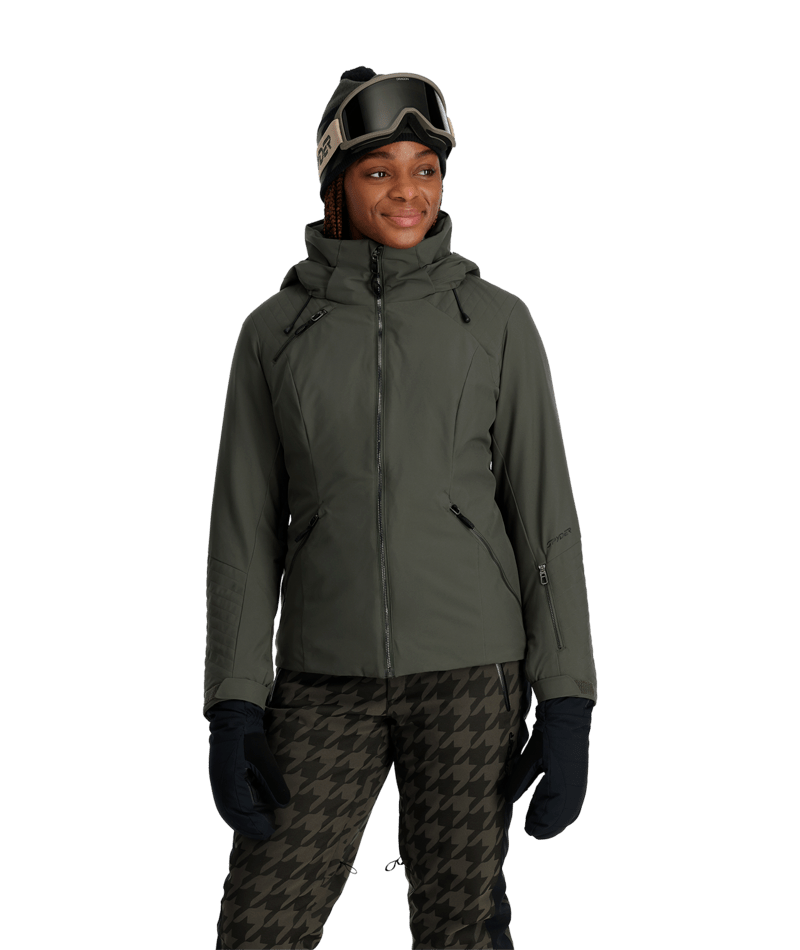 Womens Schatzi Jacket 23/24, Color: Wintermoss, Size: 8