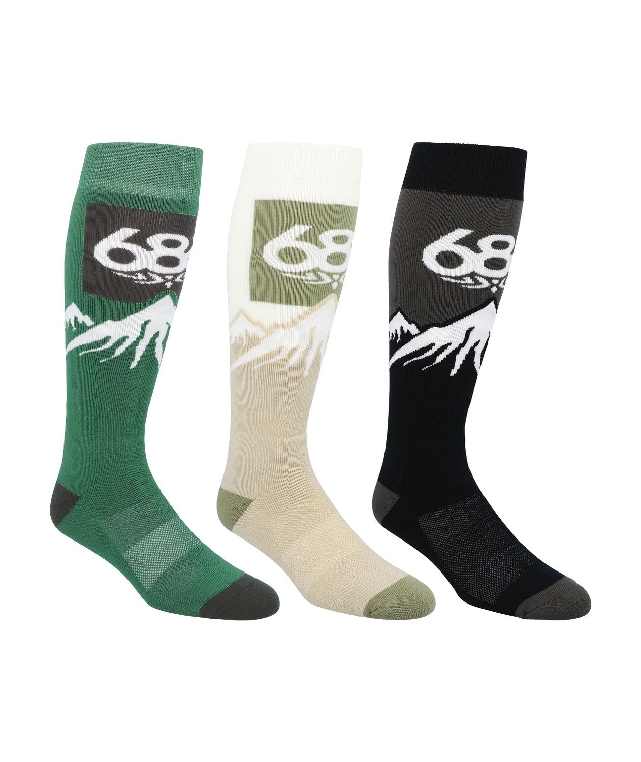 Men&#39;s Snow Caps Sock (3-Pack) 24/25