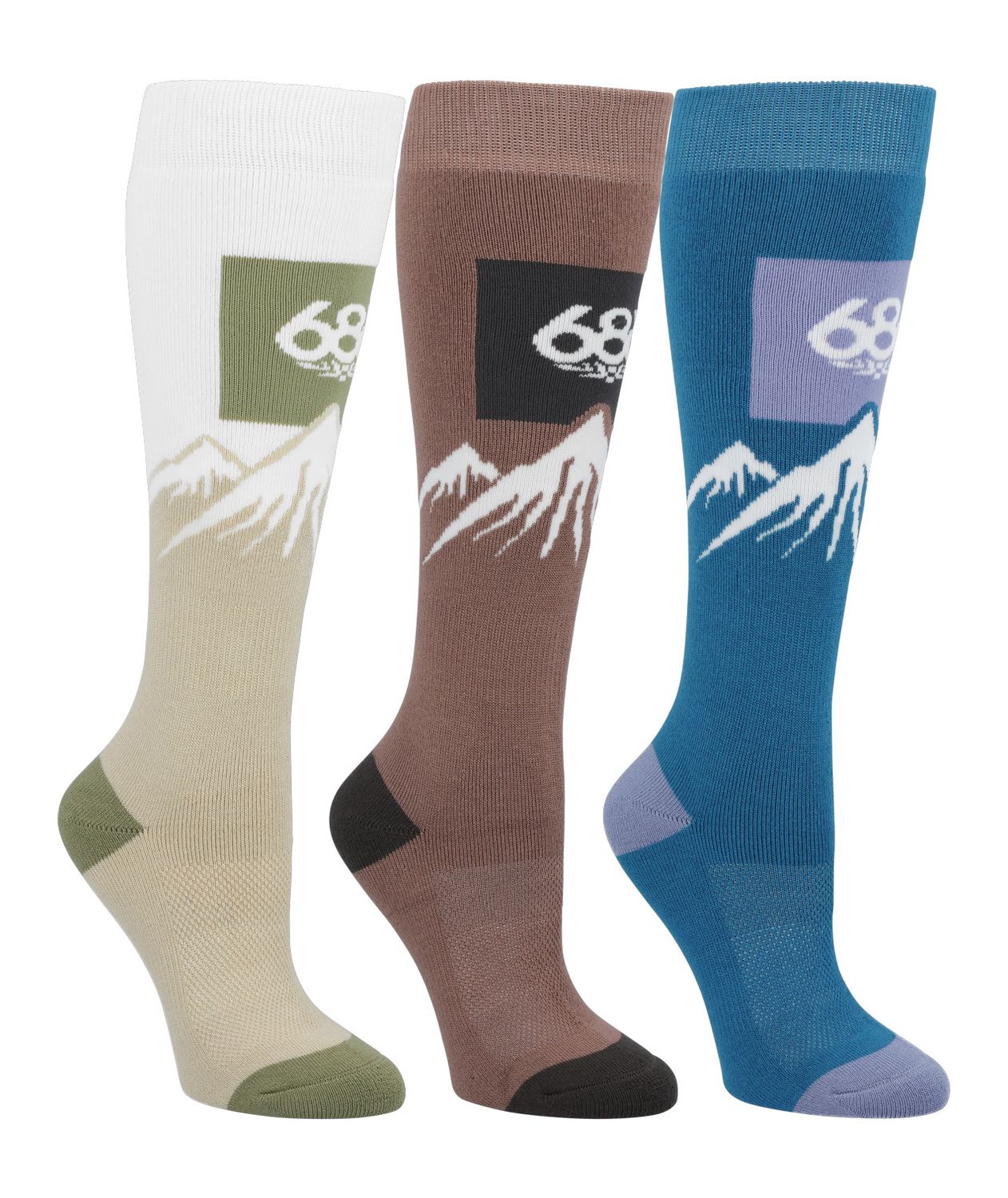 Women&#39;s Snow Caps Sock (3-Pack) 24/25