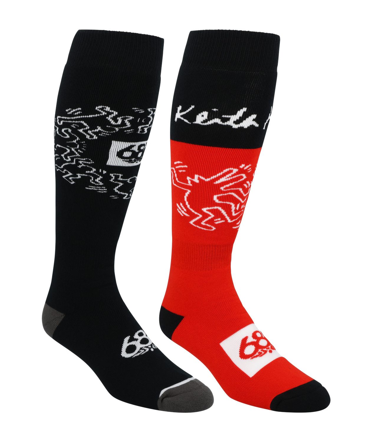 Mens Keith Haring Sock 2Pk 24/25