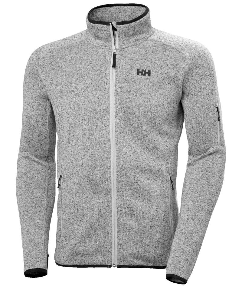 Mens Varde Fleece Jacket 2.0 24/25, Color: Grey Fog, Size: S