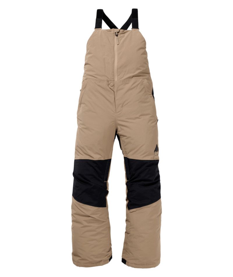 Kids&#39; Skylar 2L Bib Pants 24/25, Color: Summit Taupe, Size: S
