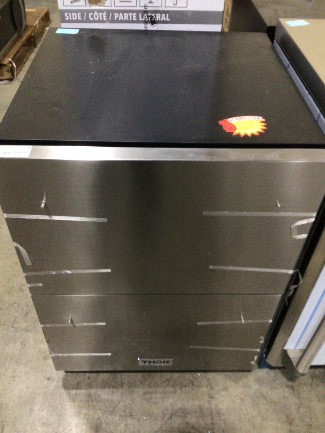 24 Inch Indoor Outdoor Refrigerator Drawer in Stainless Steel TRF2401U
