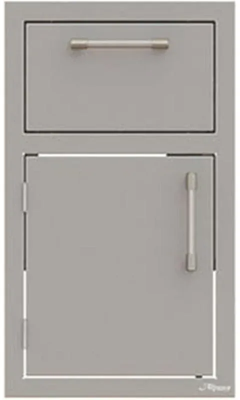 Alfresco 16 Inch Stainless Steel Door and Drawer Combo AXEDDRLSC