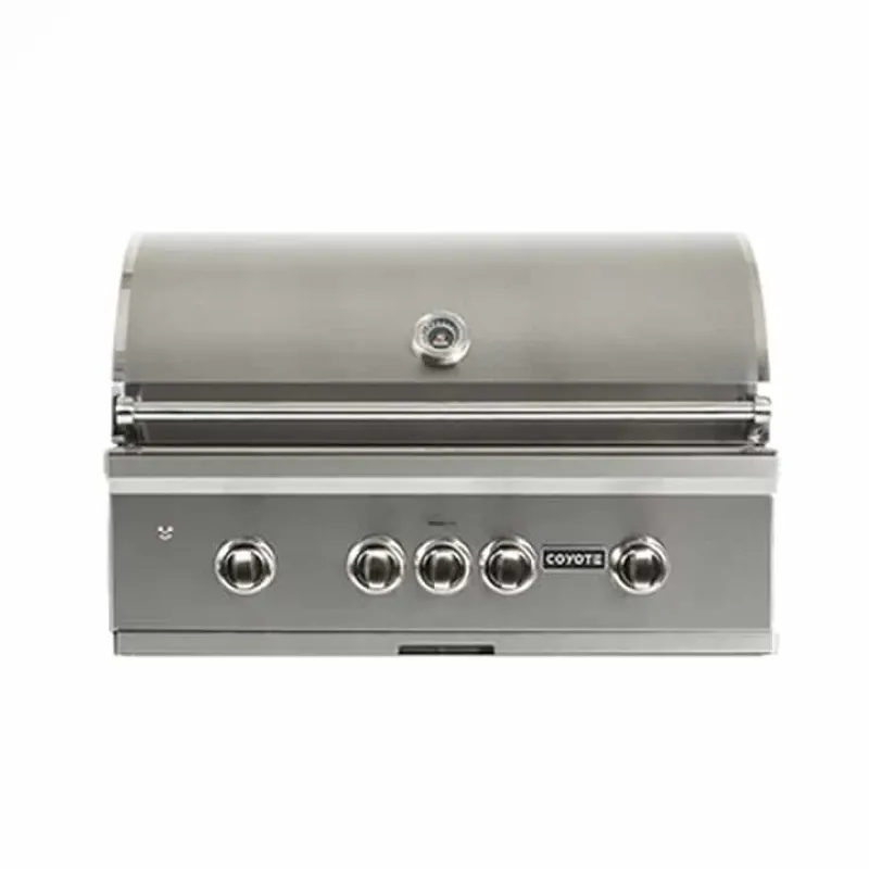 36 Inch Built-In Grill with 3 Infinity Burners™, RapidSear™ Infrared Burner, 875 sq. in. Cooking Surface, Interior Grill Lighting, LED Illuminated Knobs, Integrated Wind Guard, Rotisserie and Smoker B