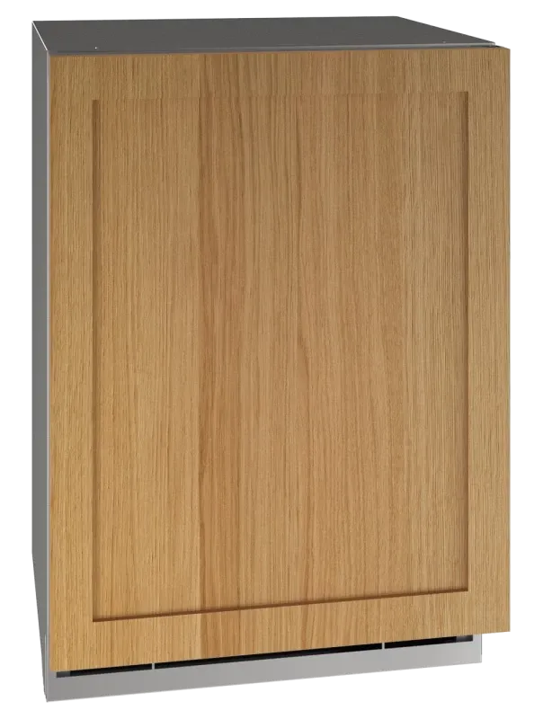 24 Inch Dual Zone Beverage Center with 5.1 Cu. Ft. Capacity, Convection Cooling, Stainless Steel Interior, Removable Full-Extension: Shelf, Slide &amp; Secure Bin, Wine Racks, and Star-K Certified: Integr