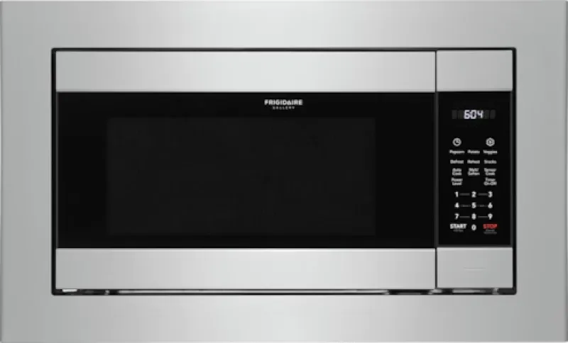 24 Inch Counter Top Microwave with Smudge-Proof™ Finish, Effortless™ Reheat, Sensor Cooking Options, One-Touch Options and Fits-More™ Microwave: Stainless Steel