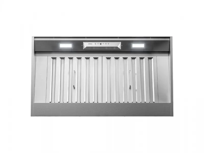 36 Inch Cabinet Insert One-Piece Liner with Airflow Control Technology™, 600 CFM Blower, 6 Speed Levels, Electronic Touch Controls, Halogen Lighting and Wireless Remote Control