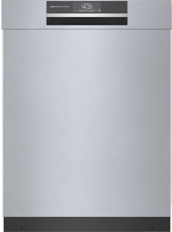 24 Inch Semi-Integrated Smart Built-In Dishwasher with 16 Place Setting Capacity, 42 dBA, Home Connect™