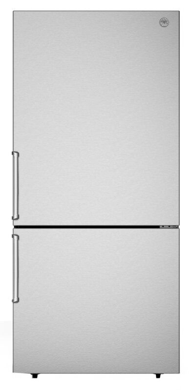 Bertazzoni REF31BMFIXNV - 31" Bottom mount refrigerator - Stainless - with ice maker Bertazzoni REF31BMFIXNV - 31" Bottom mount refrigerator - Stainless - with ice maker
