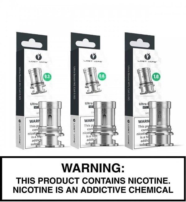 Lost Vape Ultra Boost Replacement Coils- 5 pack