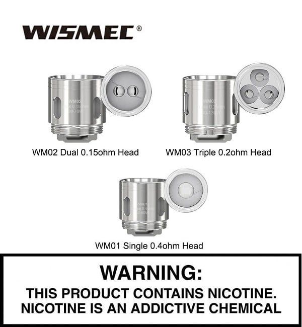 Wismec WM Gnome Replacement Coils Pack of 5