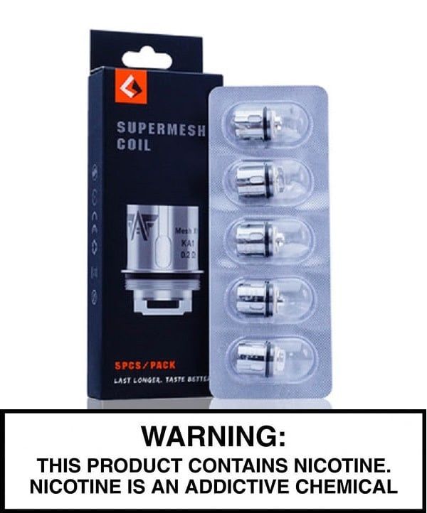 GeekVape Mesh Replacement Coils for Aero Mesh/Shield Tank / SMOK Baby Beast - Pack of 5