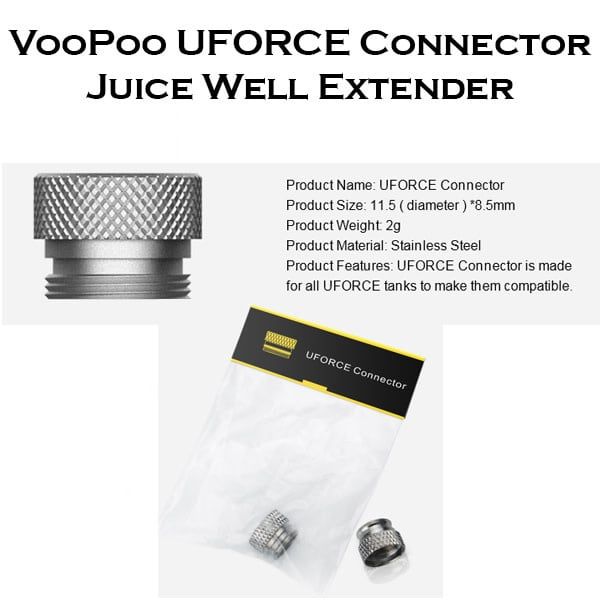 VooPoo UFORCE Connector Juice Well Extender