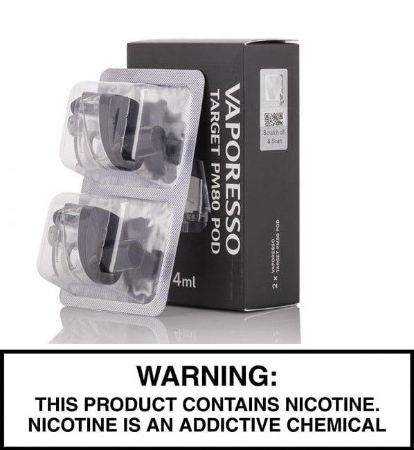 Vaporesso Target PM80 4ML Refillable Replacement Pod - Pack of 2