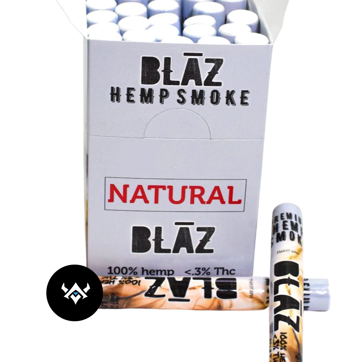 BLAZ NATURAL SINGLES 25CT CARTOON