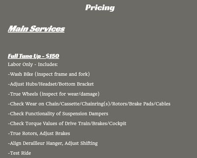 Pricing