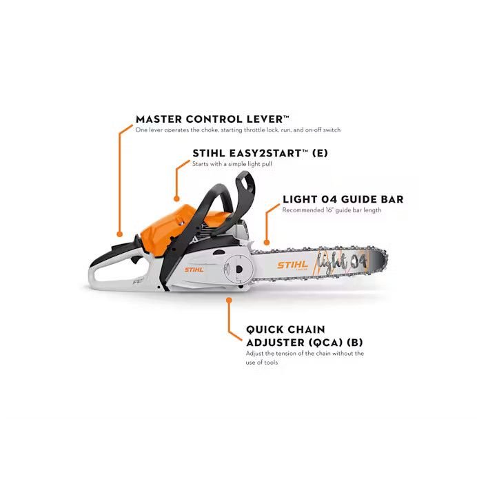 MS 182 C-BE Z Chainsaw,40cm/16",63PM3