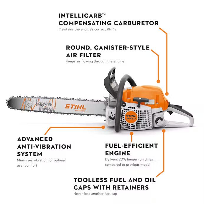 MS 271-Z Chainsaw,50cm/20"