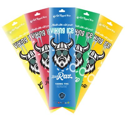 UTOYA THC Freezer Pops | Ice Pops for Adults | 100 mg Each