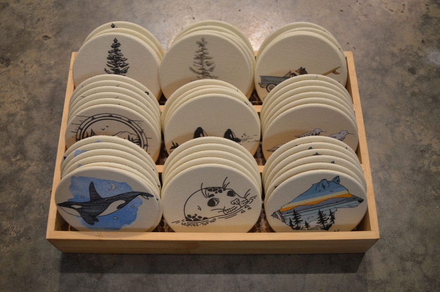 SCC Custom Coasters