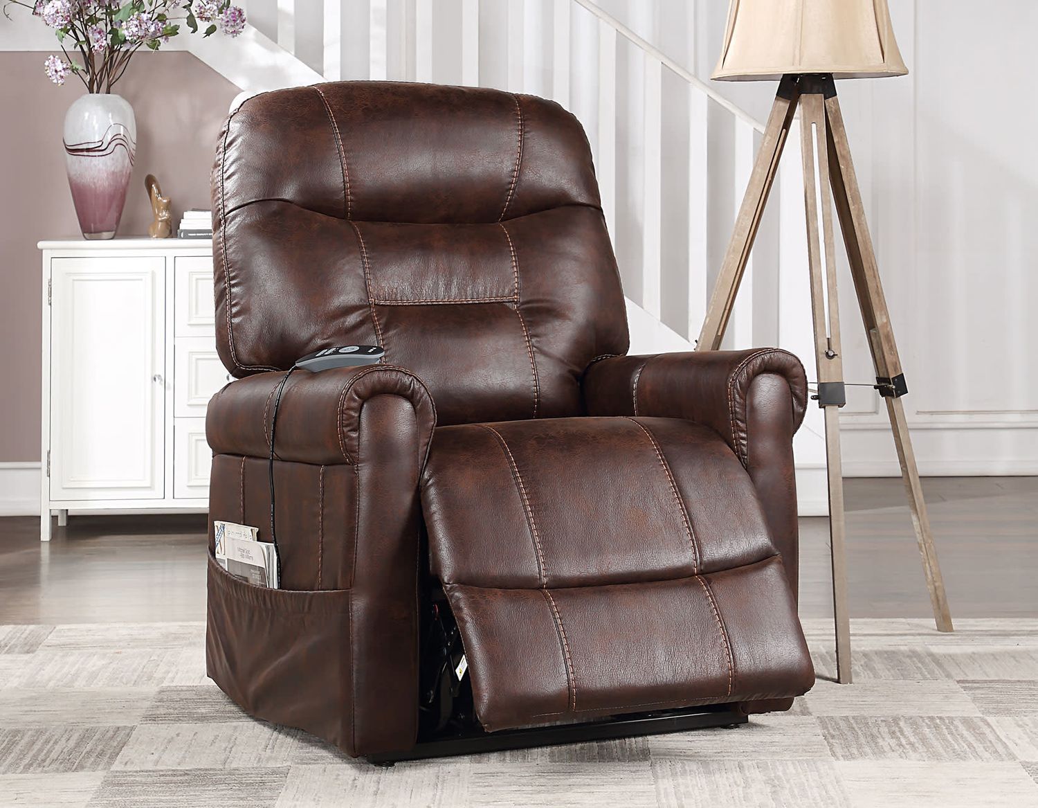 SS OTTAWA POWER LIFT CHAIR WALNUT
