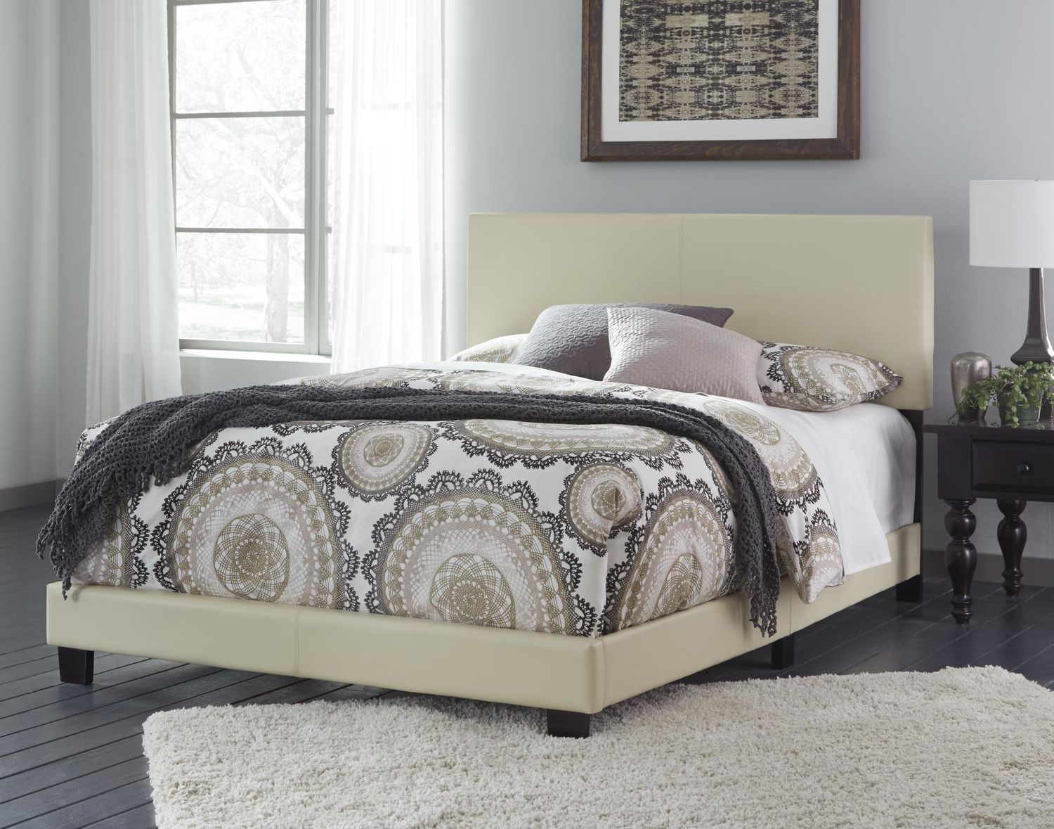 RAMON CREAM BED Queen