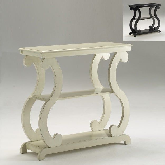 LUCY CONSOLE TABLE IVORY