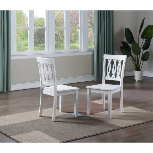 Naples Side Chair, White