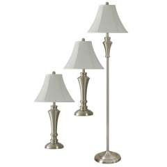 SC SILVER FLOOR LAMP