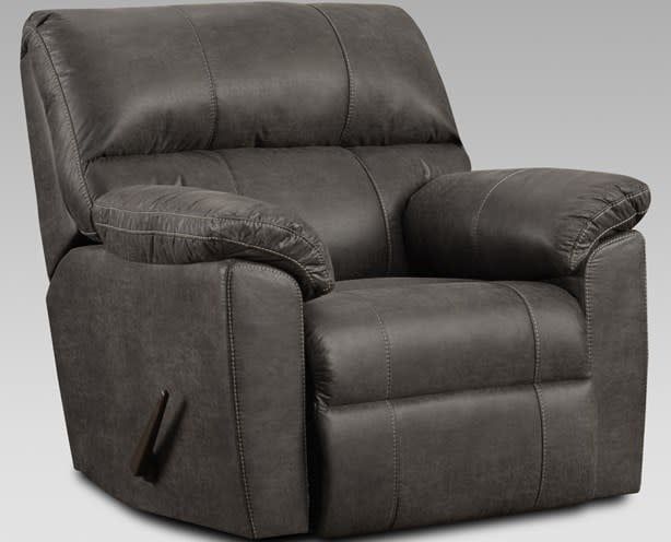 SEQUOIA  ASH CHAISE ROCKER RECLINER  GREY