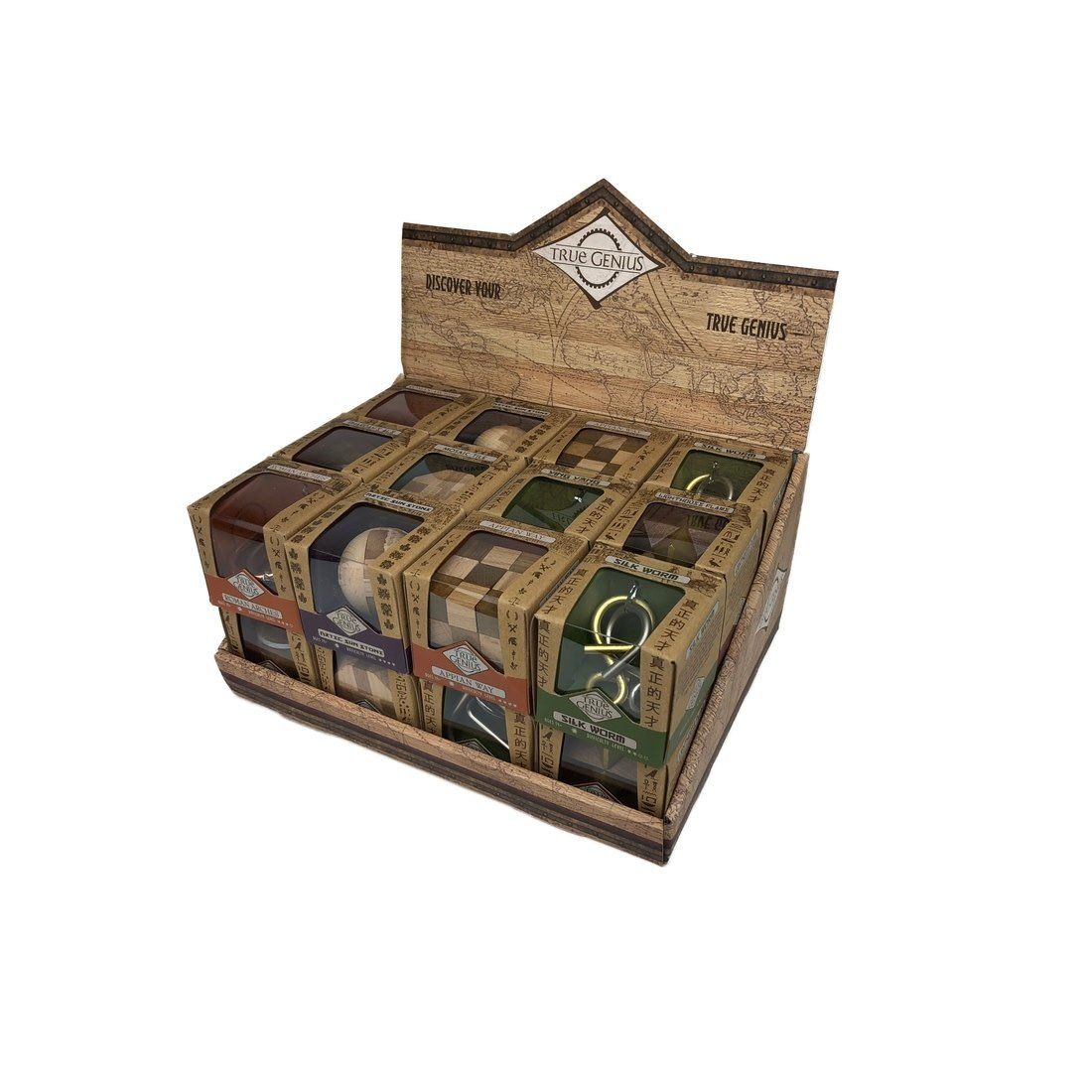 24-Piece True Genius Assorted Display - Puzzles &amp; Games