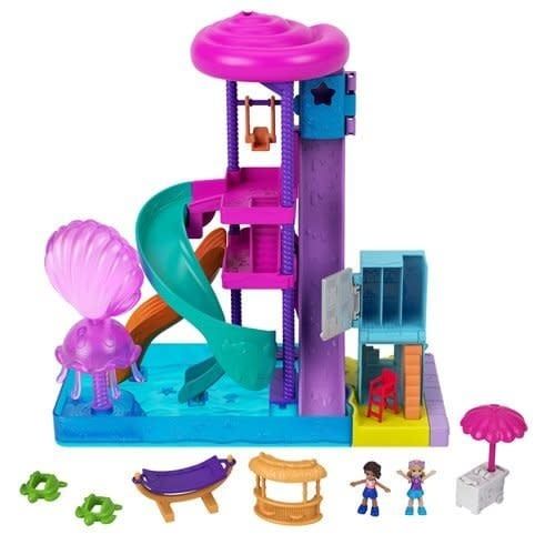Polly Pocket Pollyville Super Slidin&#39; Water Park single