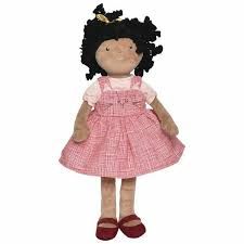 Madison - Pink dress curls Black