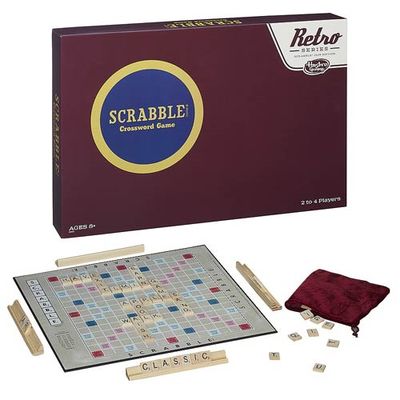 Scrabble Retro Board Game single