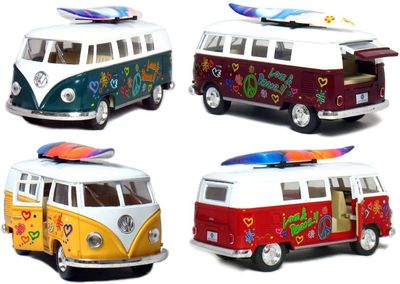 5" 1962 VOLKSWAGEN CLASSICAL BUS PASTEL COLOR