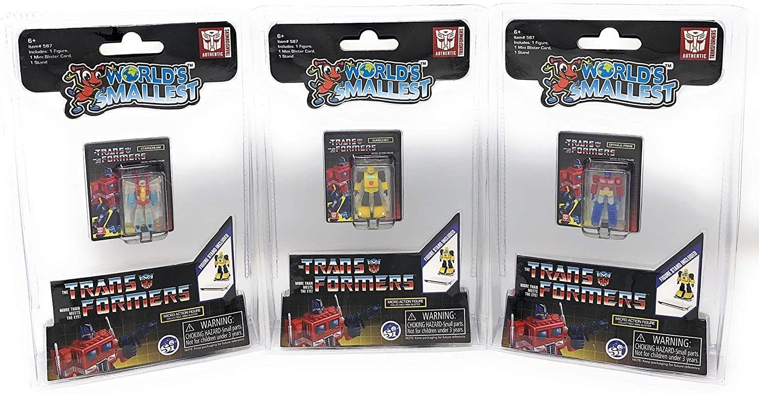 World&#39;s Smallest Transformers Random Mini-Figures Case of 12 single