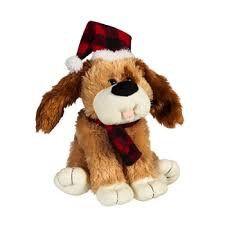 Musical Wagging Dog w/Scarf