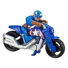 Marvel Super Hero Adventures Captain America Motorcycle
