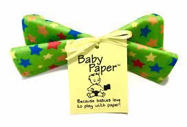 Green Stars Assorted Baby Paper